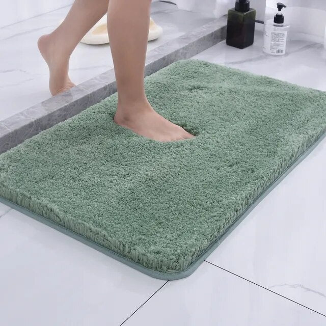 Plush Bath Rug for Bathroom Floor