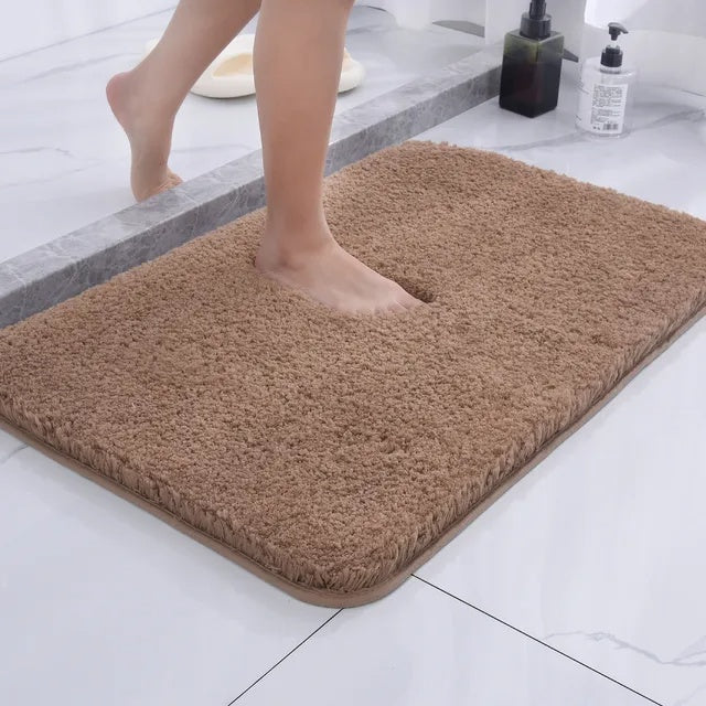 Plush Bath Rug for Bathroom Floor