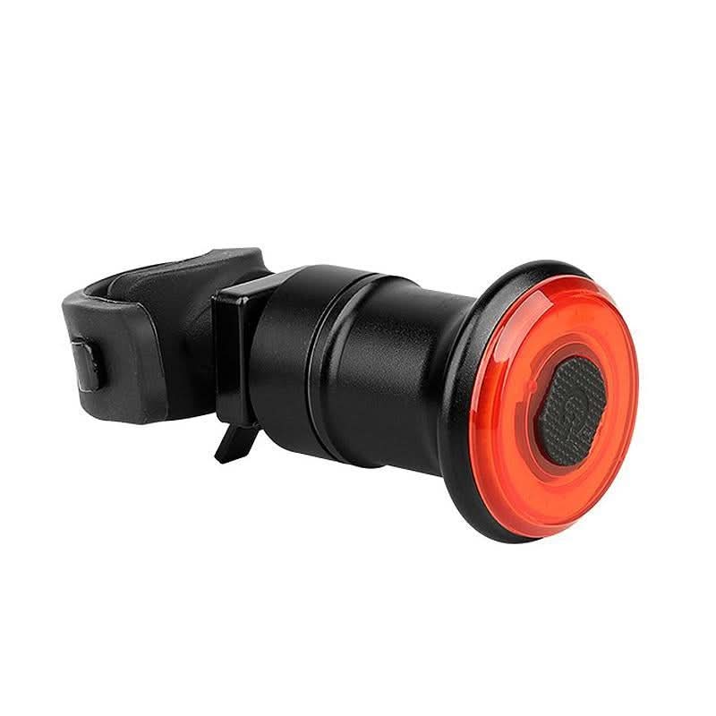 Smart Bike Light with Brake Detection for the Rear | IPX6 Aluminum Body and 500 mAh USB Charge | Six Modes