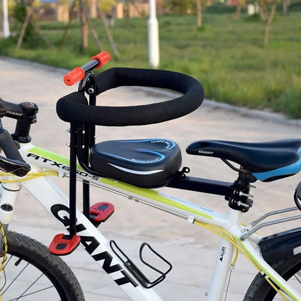 Front Mounted Kids Bike Seat Adult Bicycle