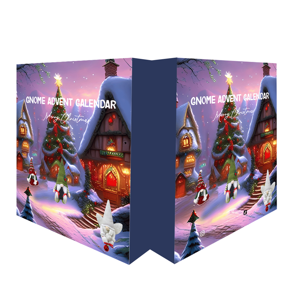 Advent Calendar with 24 Plush Elves | Christmas Countdown for Kids with a Daily Elf Surprise | Festive Indoor Decor
