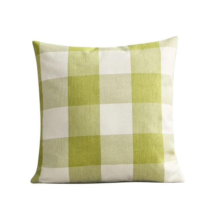 Checked Plaid Pillowcase