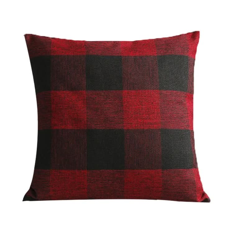 Checked Plaid Pillowcase