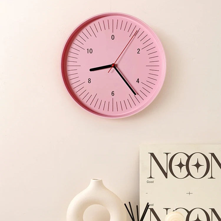 Colorful Round Wall Clock