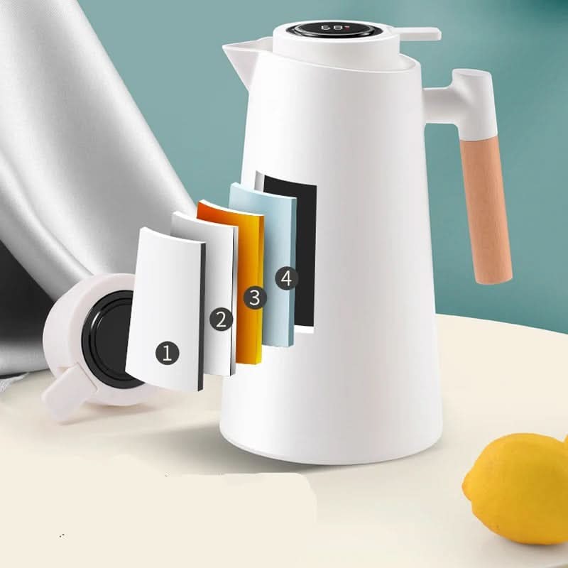 Insulated Glass Thermo Jug Temperature Display