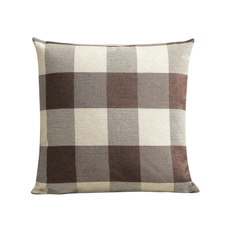 Checked Plaid Pillowcase