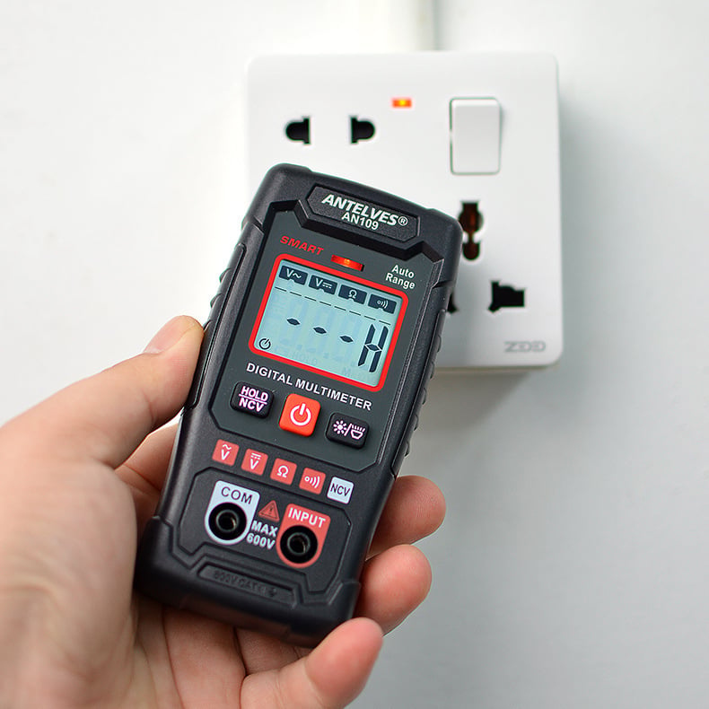LCD Multimeter with Protective Case