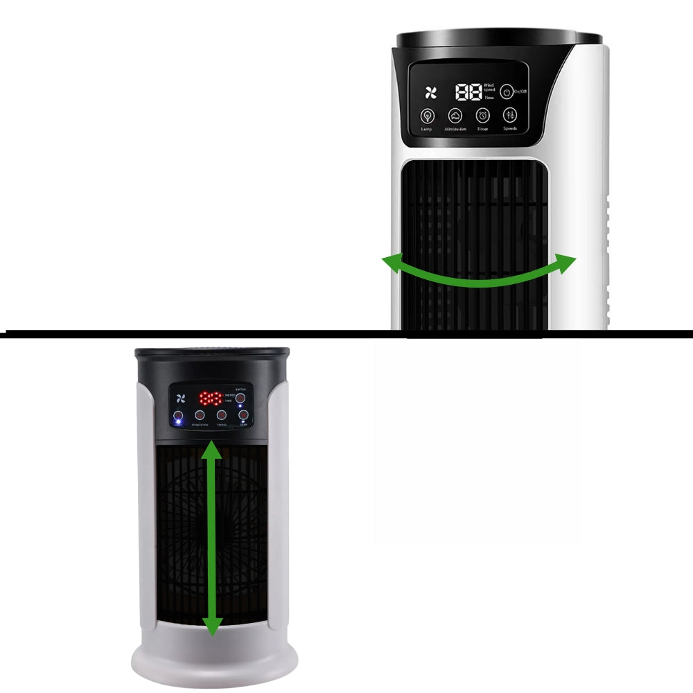 Portable Stand-Up Air Cooler with Water Tank – Indoor Mobile Air Cooling Unit