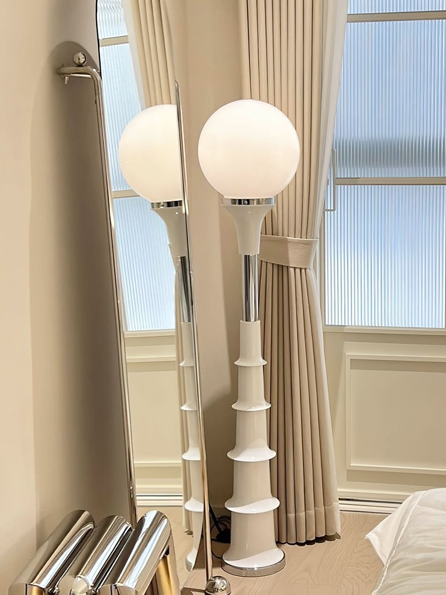 Colorful Glass Floor Lamp