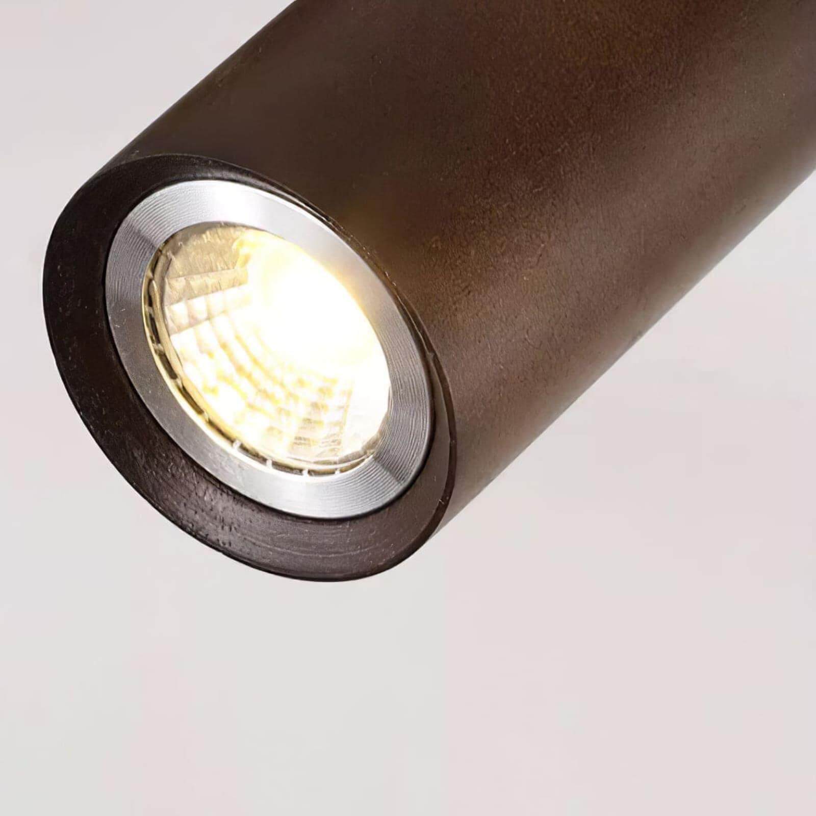Wood Track Lighting Adjustable Spotlights