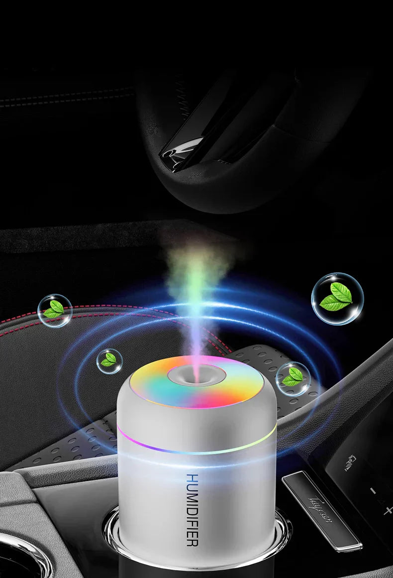 Mini Air Humidifier with Aromatherapy USB