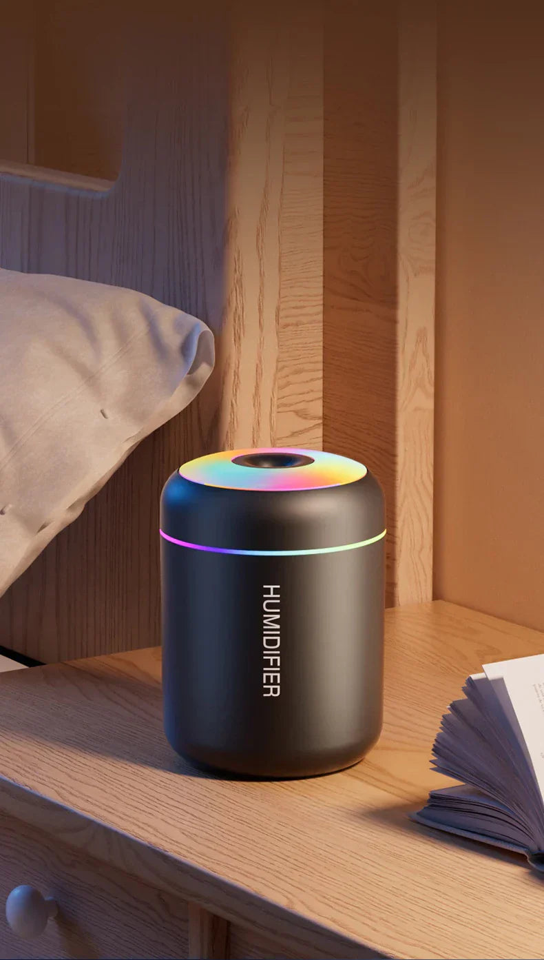 Mini Air Humidifier with Aromatherapy USB