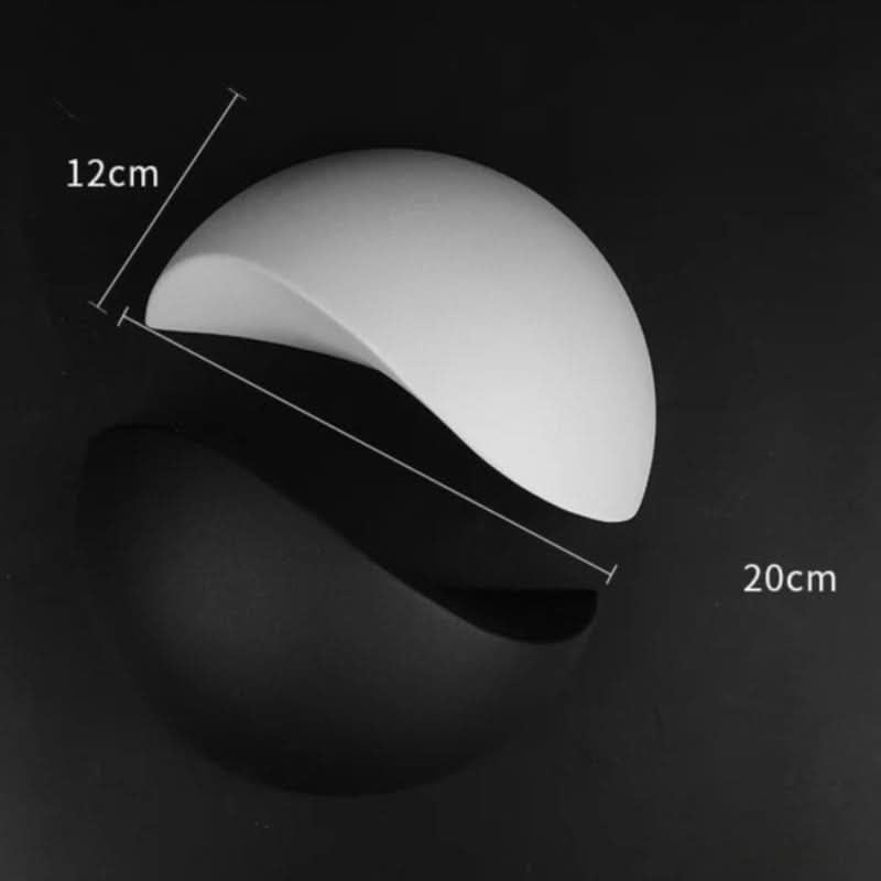 Half Round LED Wall Light Set of 2