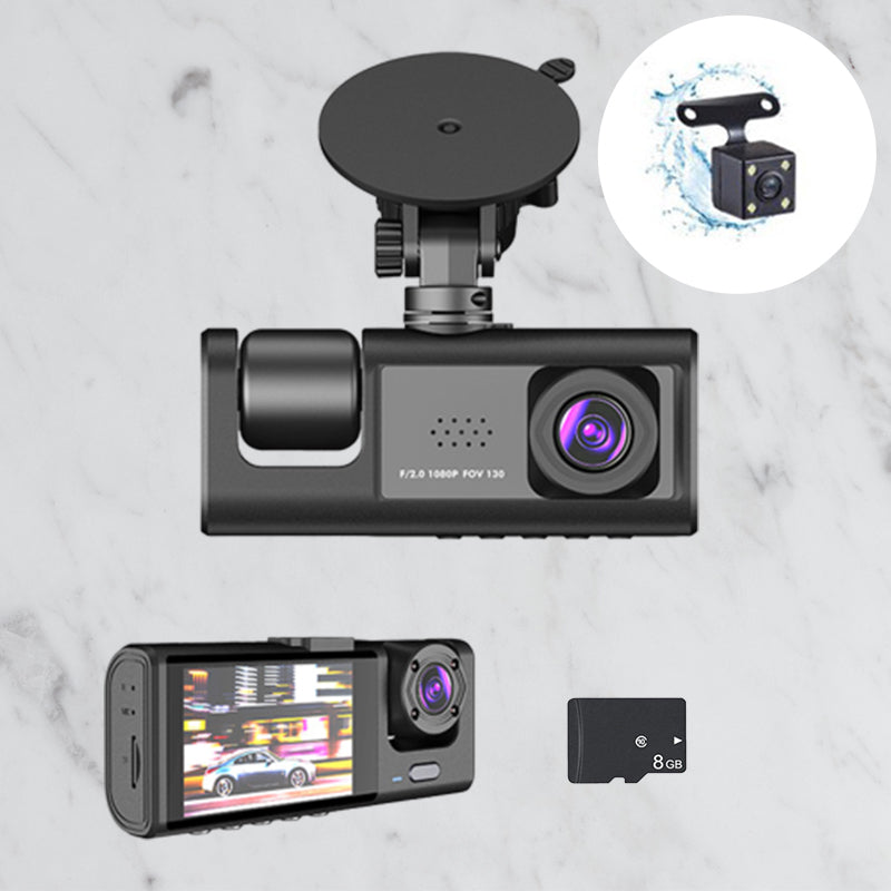 1080p Triple Lens Dash Cam
