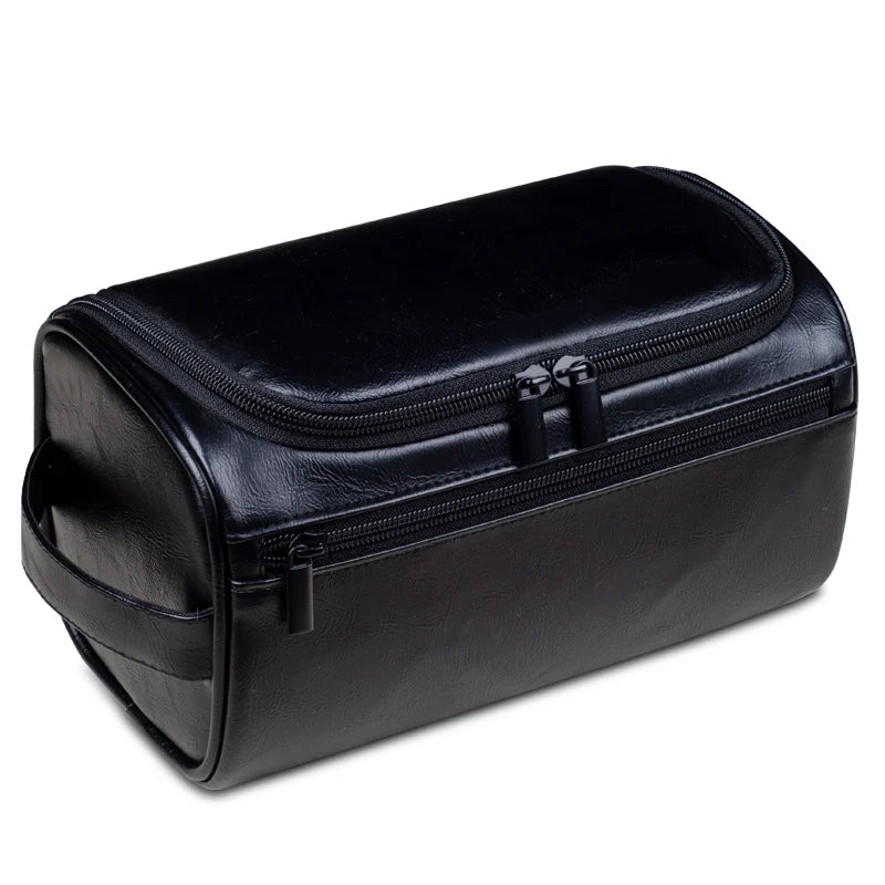 Travel Bags for Makeup and Toiletries with a Metal Hook | Inner Compartments and a Front Zip Pocket | Water Repellent, Three Colors