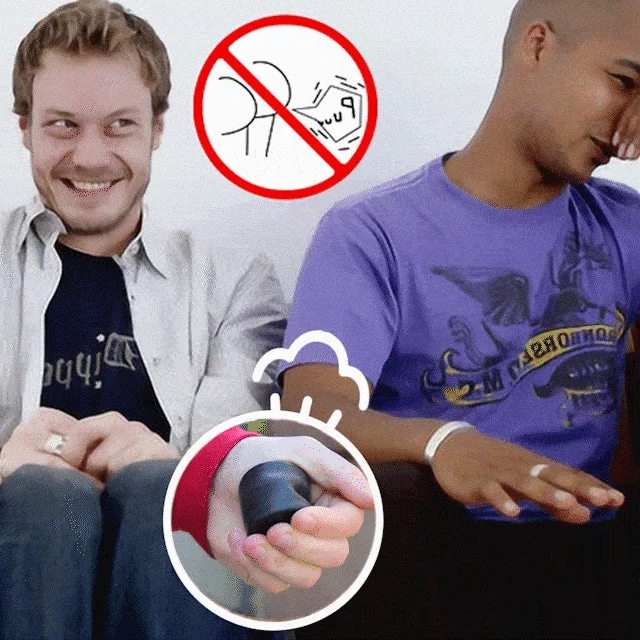 Hand held rubber prank fart sound maker toy
