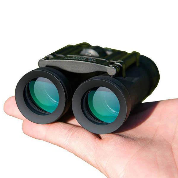Compact Folding Binoculars with 40x22 Wide Angle Zoom | HD Optics for Hiking, Camping and Bird Watching | Pocket Size
