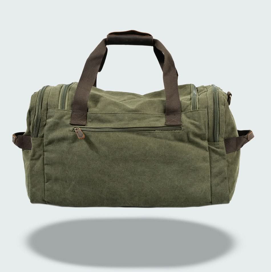Waxed Canvas Travel Duffle 9.6 Gallon