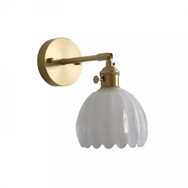 Tulip Glass Wall Sconce Light