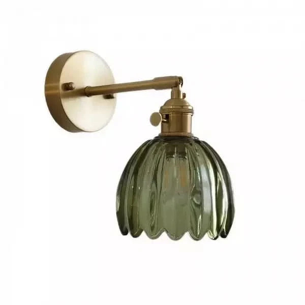 Tulip Glass Wall Sconce Light