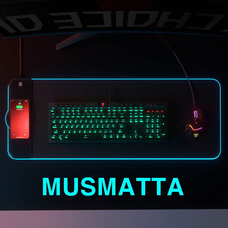 RGB Wireless Charging Mouse Pad