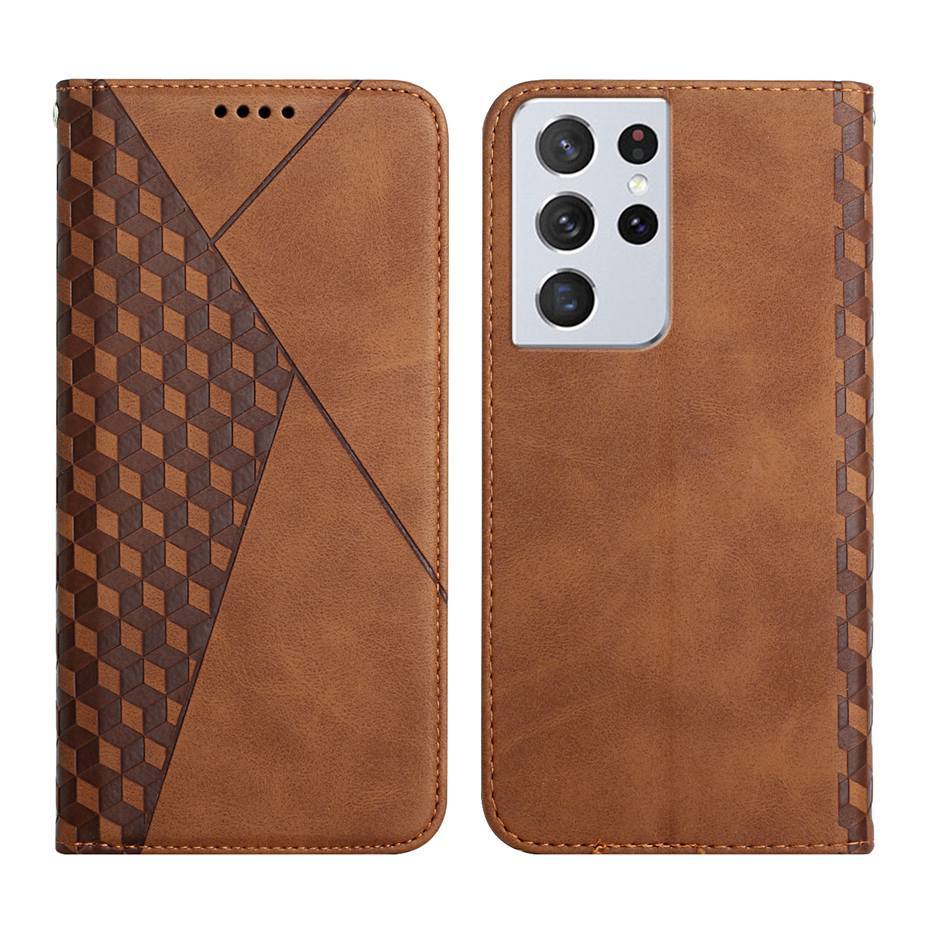 Wallet Phone Case, Fits 8 Samsung Galaxy Models up to S21 Ultra | 3 Card Slots, Cash Pocket, Magnetic Flap | 5 Colors