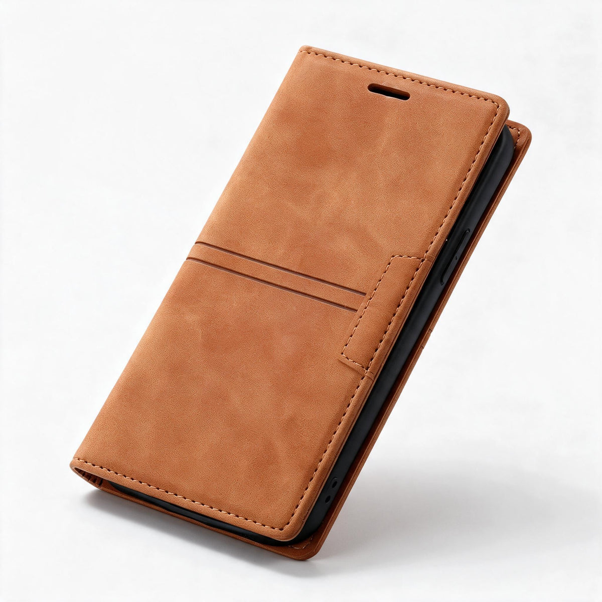 Flip Phone Case for Google Pixel 8 7 and 6 | Magnetic Wallet Cover with Card Slots and Video Stand