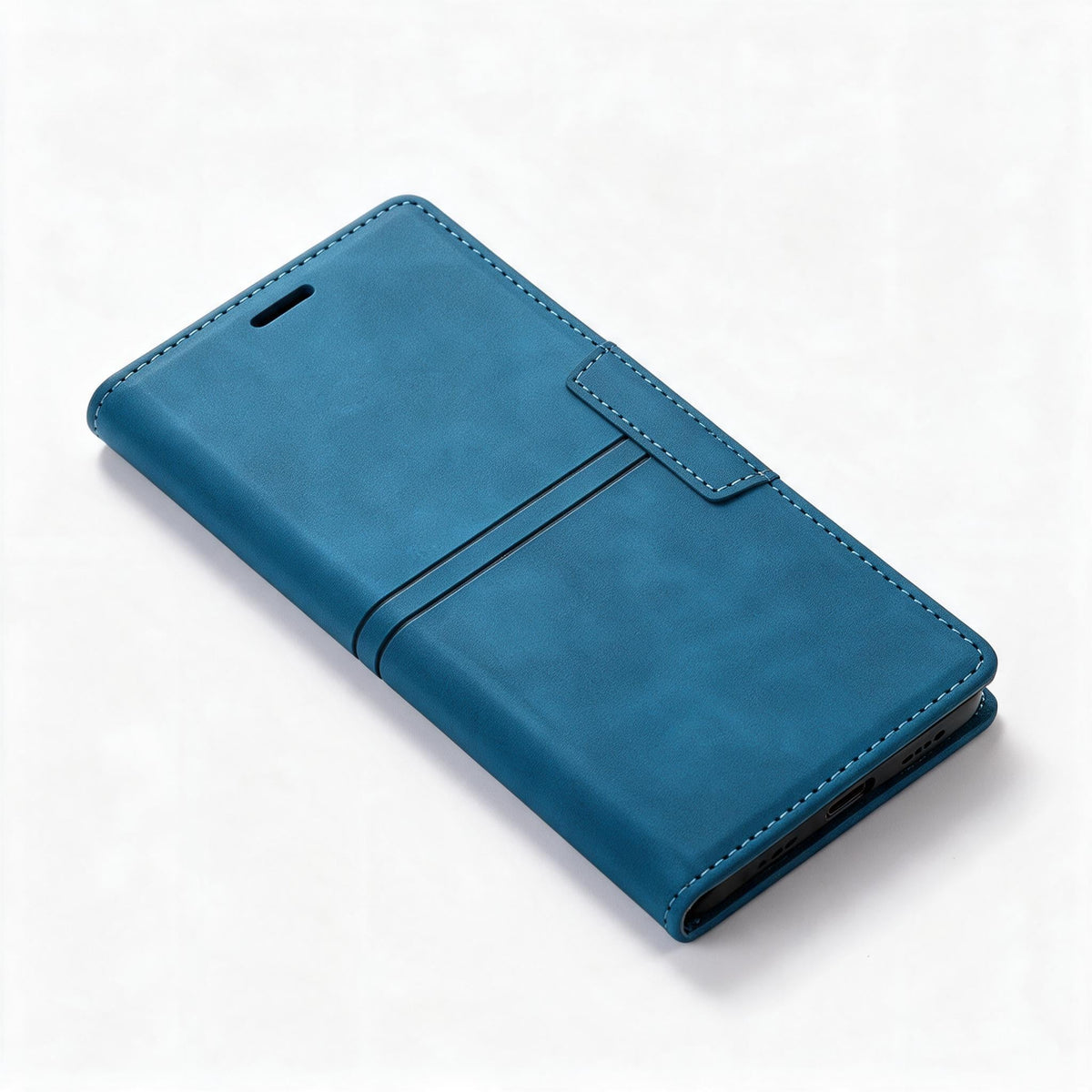 Flip Phone Case for Google Pixel 8 7 and 6 | Magnetic Wallet Cover with Card Slots and Video Stand