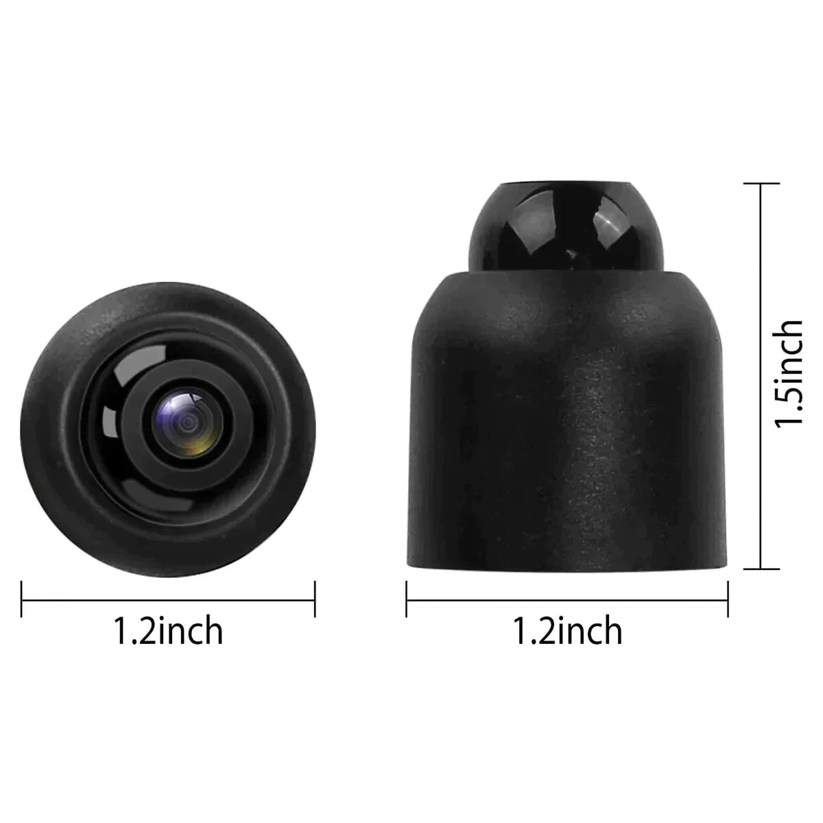 Mini WiFi Security Camera 2 Pack | 1080p Live View with Night Vision and Motion Alerts | Baby and Pet Monitor