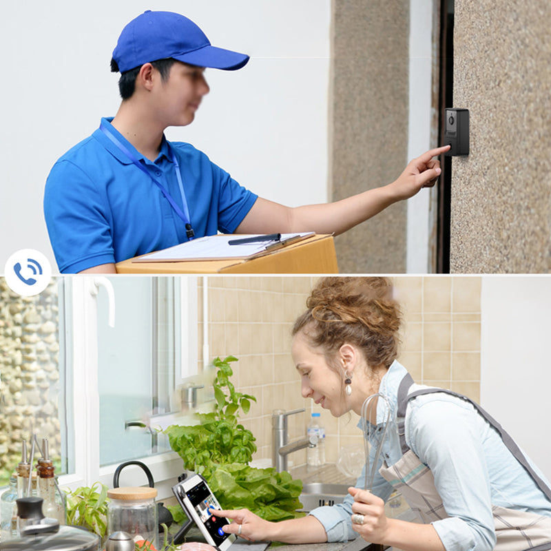 Smart Video Doorbell Night Vision