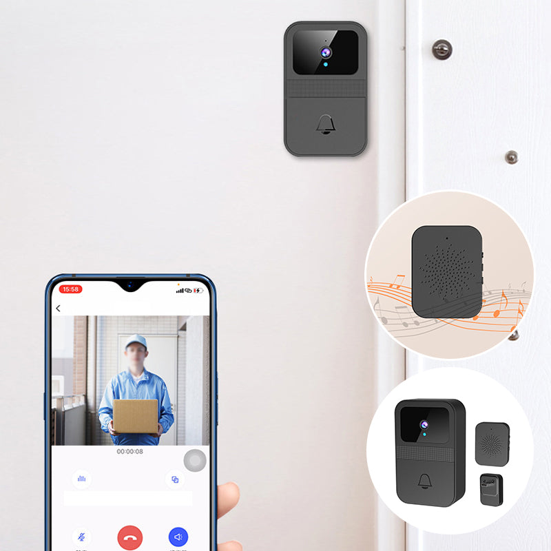 Smart Video Doorbell Night Vision