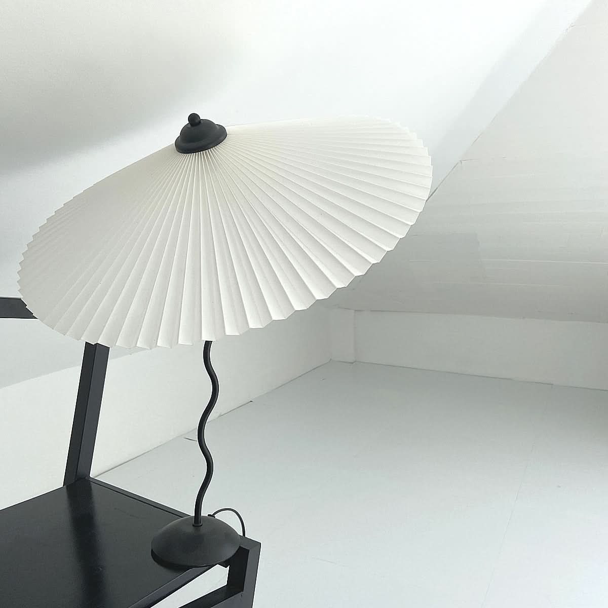 Chrome Table Lamp Twirl Design