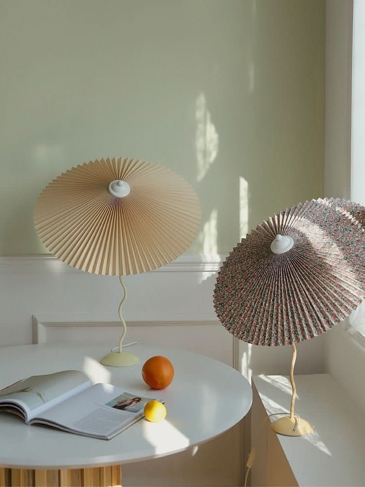 Chrome Table Lamp Twirl Design