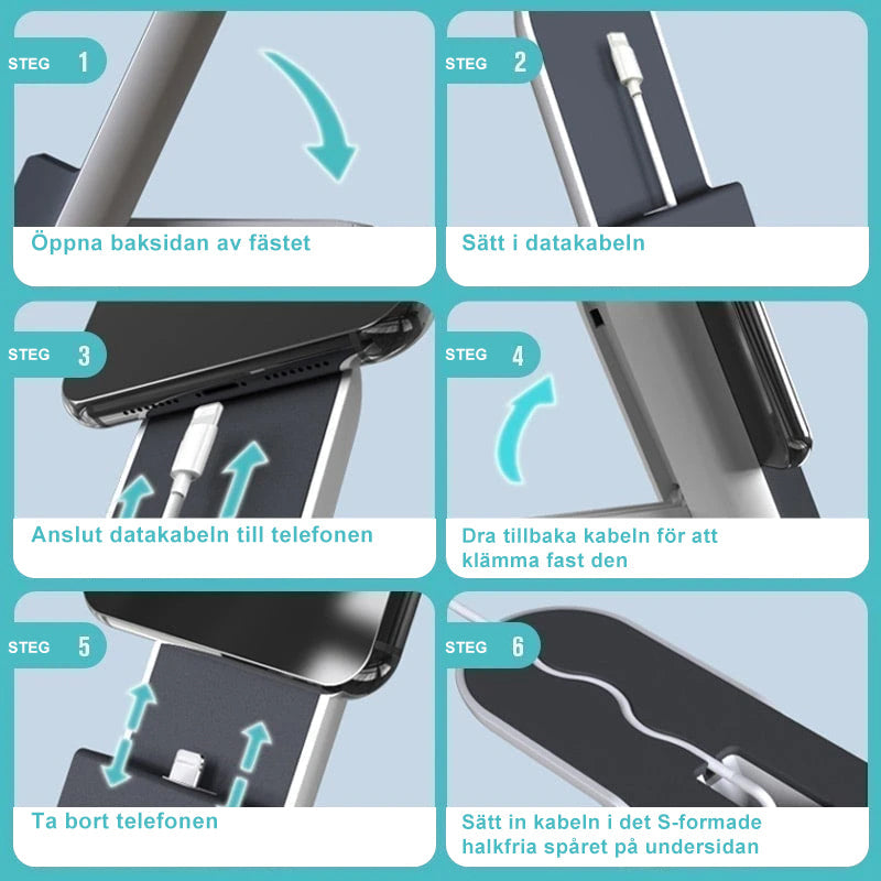 Phone Stand Charging Organizer