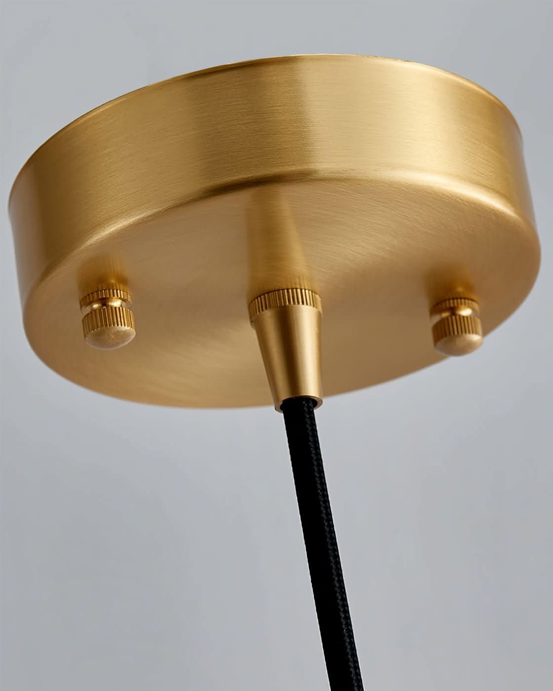 Marble Pendant Light Brass Finish