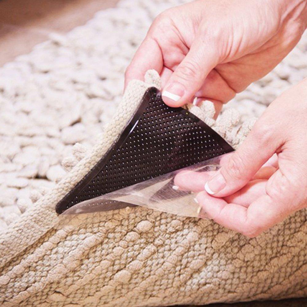Black Rubber Rug Grippers
