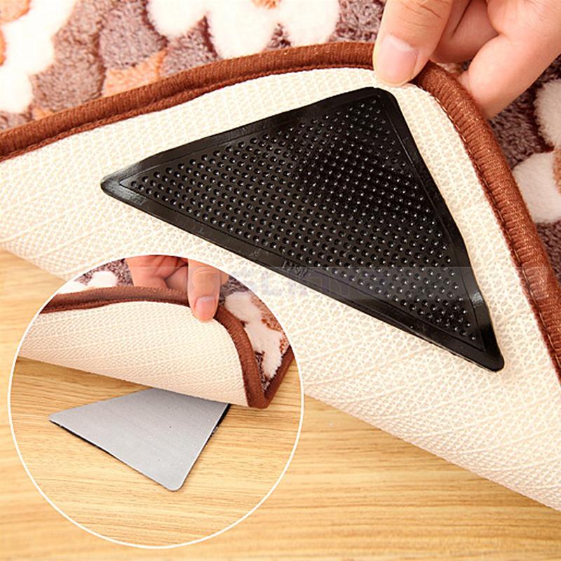Black Rubber Rug Grippers