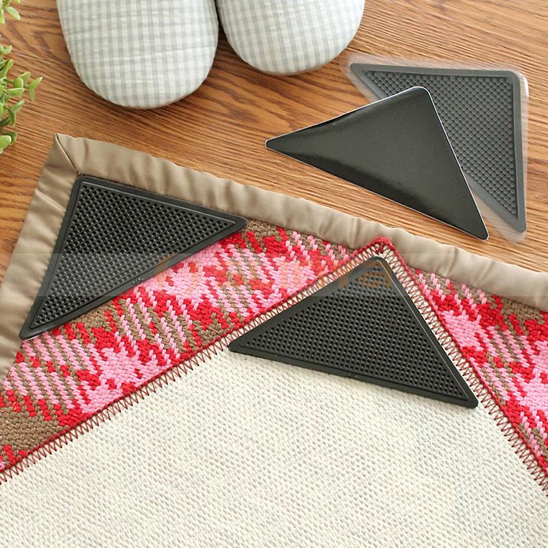 Black Rubber Rug Grippers