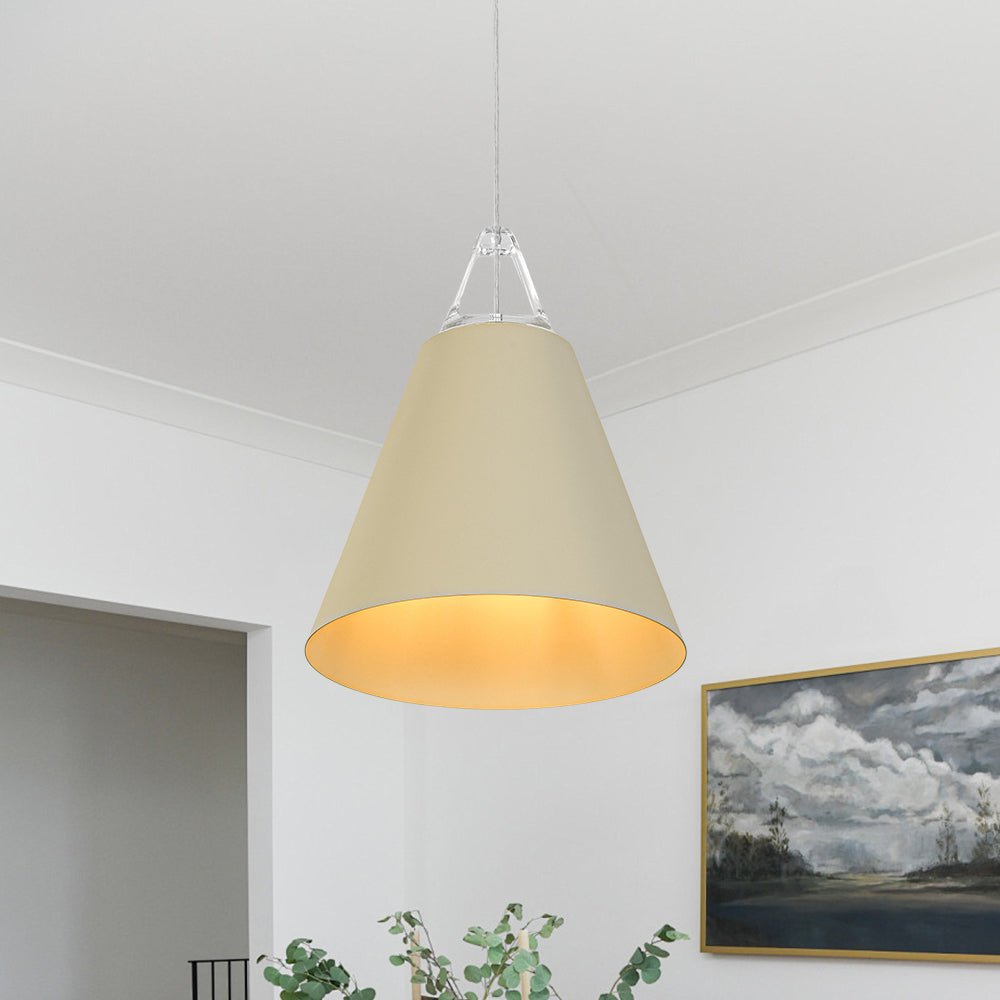 1 Light Conical Pendant Light