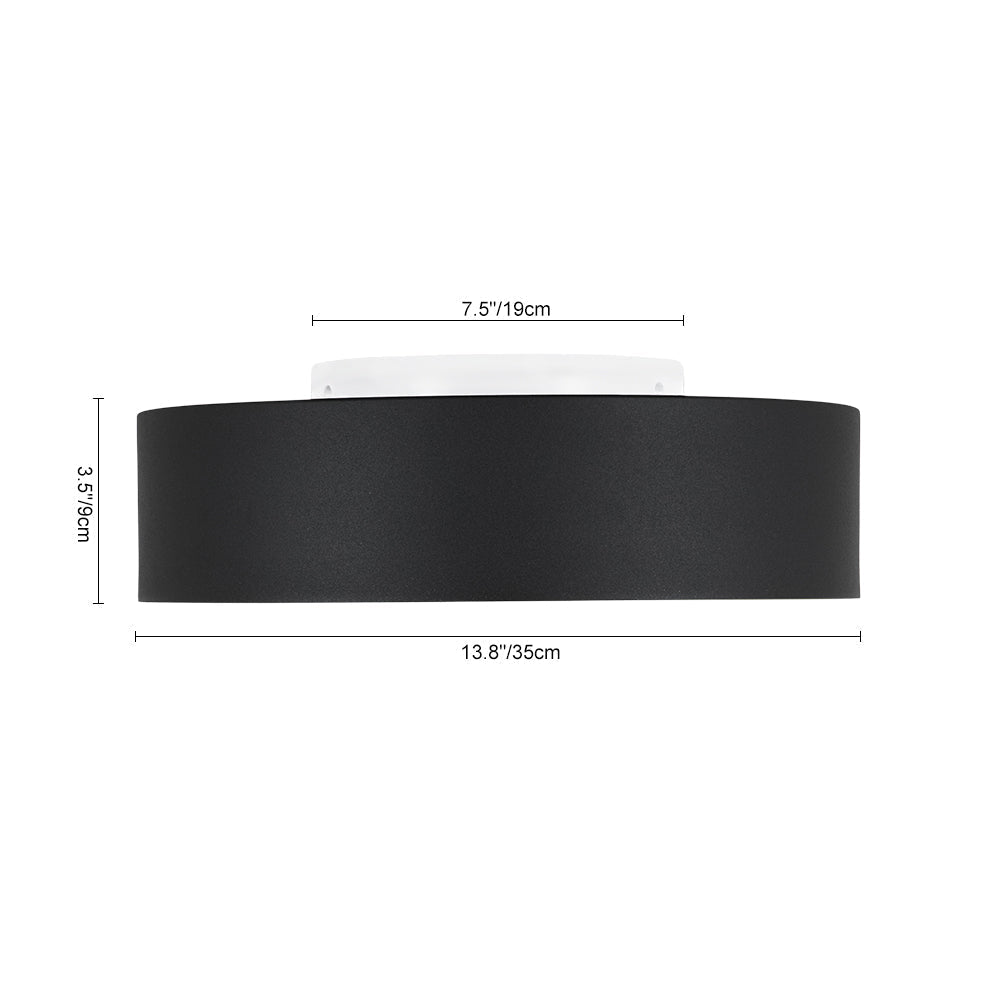 Drum LED Flush Mount Light