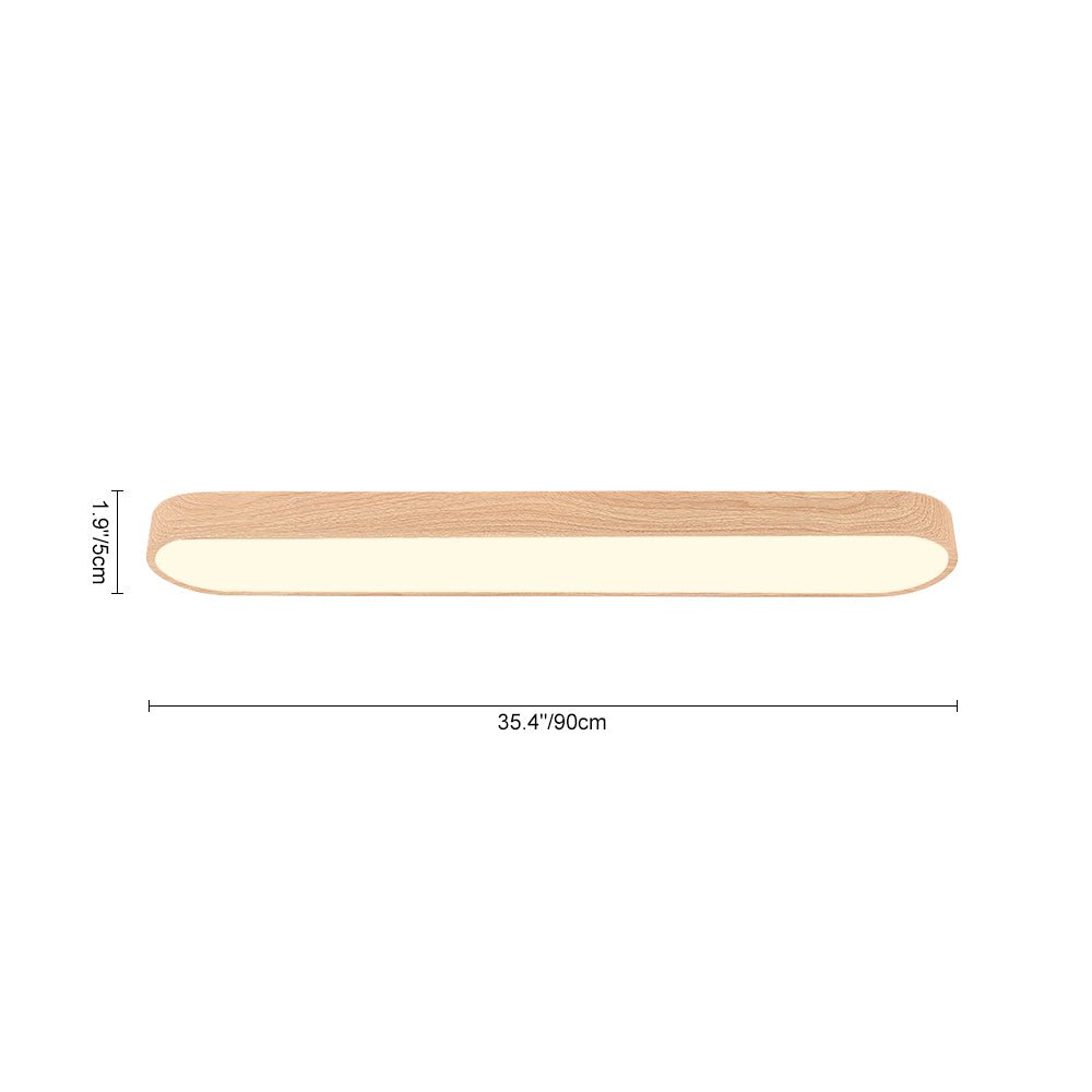 Long Oval LED Flush Mount