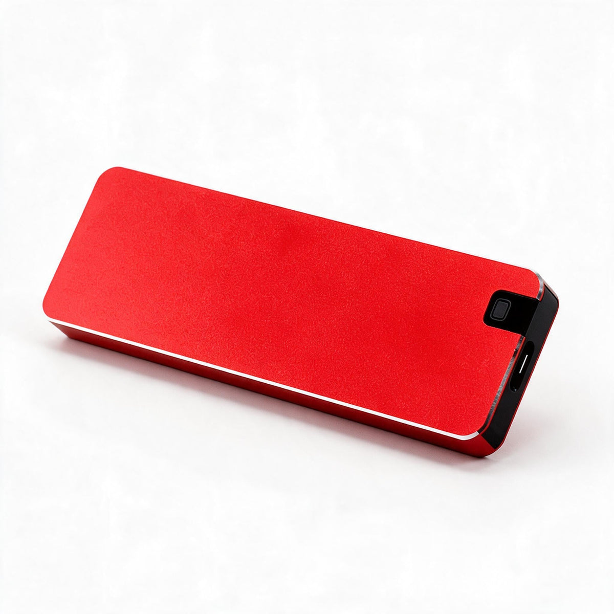 64 GB SSD External Hard Drive with USB C | Transfers Up to 500 MB per Second | Metal Case in Grey, Red or Blue