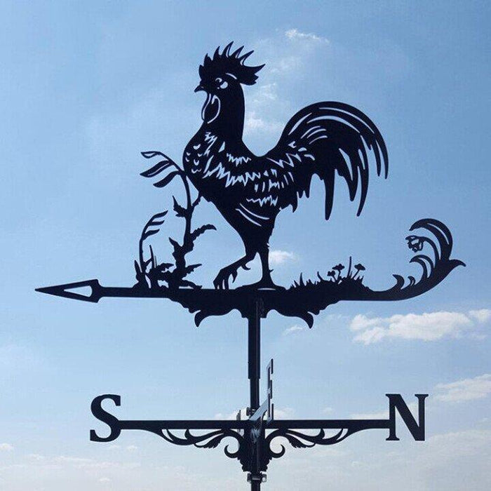 Weather Vane Garden Ornaments in Eleven Silhouettes | Turns With the Wind to Show Its Direction | Built for the Outdoors