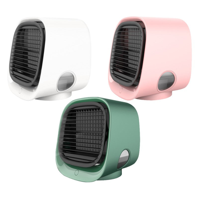 Compact Air Cooler and Humidifier with USB Power – Portable Personal Cooling Unit