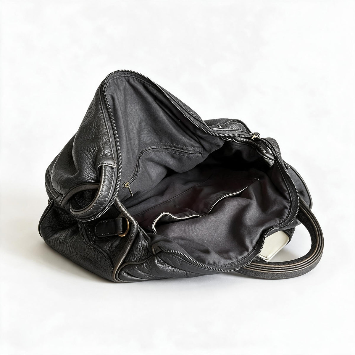 Soft PU Leather Shoulder Handbag with Detachable Strap | Roomy Crossbody Bags for Women, Fits a Laptop or A4 Folder