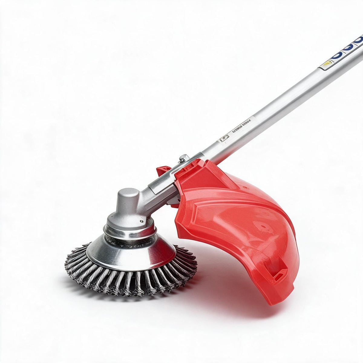 Steel Weed Brush Head for String Trimmer | 150 mm Wheel with 1 in Arbor Bore | Garden Edging Attachment, Machine Not Included
