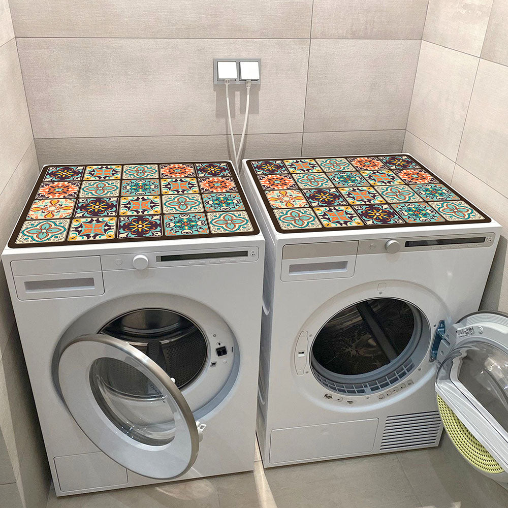 Appliance Top Mat with Mandala Design